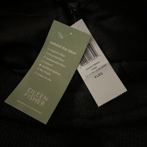 Eileen Fisher Black Asymmetrical Skirt